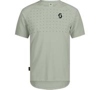 SCOTT Sco Tee M's Trail Vertic Pro Ss - Uomo - Grigio / Verde - Taglia L- modello 2026