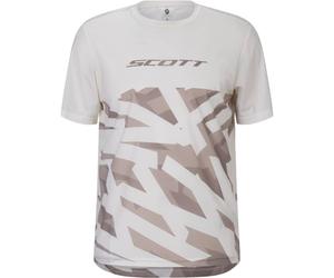 SCOTT Sco Tee M's Vertic Lt Ss - Uomo - Bianco / Grigio - Taglia L- modello 2026