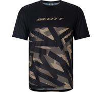SCOTT Sco Tee M's Vertic Lt Ss - Uomo - Nero / Grigio - Taglia XL- modello 2026