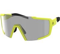 Scott Shield LS 6533249, occhiali da sole fotocromatici Taglia unica male Giallo Fluo Opaco Trasparente/Fumé