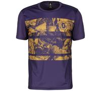 SCOTT Shirt M's Trail Flow Ss - Uomo - Viola / Marrone - Taglia M- modello 2024