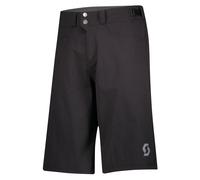 Scott - Short da MTB idrorepellente - Trail Flow W/Pad Shorts M Black per Uomo in Pelle - Taglia L - Nero