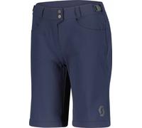 Scott - Short da MTB idrorepellente - Trail Flow W/Pad Shorts W Dark Blue per Donne in Pelle - Taglia M - Blu navy