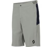 Scott - Short elasticizzato idrorepellente MTB - Vertic LT W/Pad Shorts M Spray Grey Dark Blue per Uomo in Pelle - Taglia L - Grigio