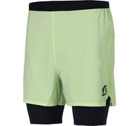 Scott - Short leggero e traspirante stretch - Endurance Tech Hybrid Shorts M Acid Yellow Black per Uomo - Taglia M - Giallo