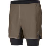 Scott - Short leggero ed elasticizzato da running - Endurance Tech Hybrid Shorts M Wood Grey Black per Uomo - Taglia S - Grigio