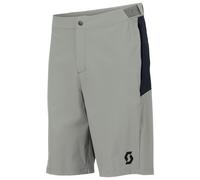 Scott - Short elasticizzato idrorepellente MTB - Vertic LT W/Pad Shorts M Spray Grey Dark Blue per Uomo in Pelle - Taglia M - Grigio