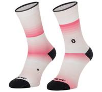 Scott - Sock Gradient Stripes Crew - Calze da ciclismo EU 42-44 fuchsia