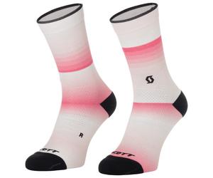 Scott - Sock Gradient Stripes Crew - Calze da ciclismo EU 42-44 fuchsia