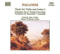 Scott St. John Music for Violin and Guitar 1 (St. John, Wynberg) (CD) Album