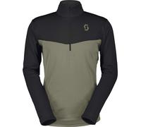 Scott - Strato intermedio tecnico - Pullover M's Defined Light Dust Grey/Black per Uomo in Poliestere Riciclato - Taglia S - Grigio