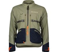 Scott Superlight Giacca tessile moto, verde-blu, taglia 3XL per maschi
