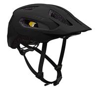 SCOTT Supra Plus MIPS MTB, casco da bicicletta, nero opaco, 2025: taglia: S/M (52-57 cm)