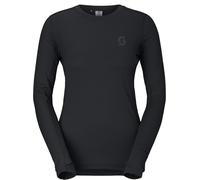 Scott - T-shirt a maniche lunghe, leggero e stretch - Endurance Warm LS Tee W Black per Donne in Poliestere Riciclato - Taglia M - Nero