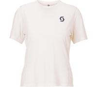 Scott - T-shirt da corsa leggero e traspirante - Endurance LT SS Tee W Cotton White per Donne in Poliestere Riciclato - Taglia S - Bianco