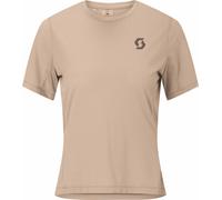 Scott - T-shirt da corsa leggero e traspirante - Endurance LT SS Tee W Toast Beige per Donne in Poliestere Riciclato - Taglia S