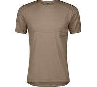 Scott - T-shirt da corsa leggero e traspirante - Endurance Tech SS Tee M Toast Beige per Uomo in Poliestere Riciclato - Taglia S