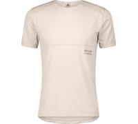 Scott - T-shirt da running leggero e traspirante - Endurance Tech SS Tee M Cotton White per Uomo in Poliestere Riciclato - Taglia XL - Bianco