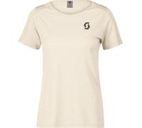 Scott - T-shirt running traspirante da donna - Shirt W's Endurance Lt SS Cotton White per Donne in Poliestere Riciclato - Taglia M - Bianco