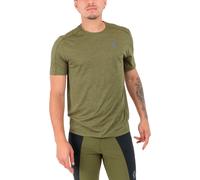 Scott - T-shirt Running traspirante - Shirt M's Endurance Lt SS Fir Green per Uomo in Poliestere Riciclato - Taglia S - Kaki