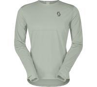 Scott - T-shirt tecnico da corsa, leggero e traspirante - Endurance Tech LS Tee M Spray Grey per Uomo in Poliestere Riciclato - Taglia XL - Grigio