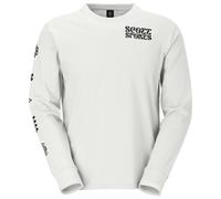 Scott - Tee Graphic L/S - Maglia a manica lunga S bianco