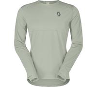 Scott - T-shirt tecnico da corsa, leggero e traspirante - Endurance Tech LS Tee M Spray Grey per Uomo in Poliestere Riciclato - Taglia XL - Grigio