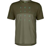 SCOTT Tee M's Trail Flow Dri Ss - Uomo - Verde - Taglia M- modello 2025