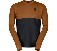 SCOTT Tee Trail Storm Warm Light Ls - Uomo - Marrone - Taglia S- modello 2025
