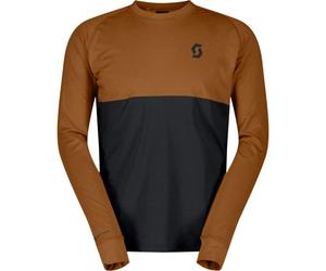 SCOTT Tee Trail Storm Warm Light Ls - Uomo - Marrone - Taglia S- modello 2025