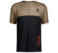 Scott - Tee Trail Vertic Zip S/S - Maglietta da ciclismo XL nero