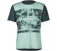 Scott Trail Flow S/SL Men's Maglietta Green/Aruba Green S