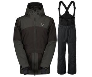 Scott Ultimate Dryo Ripstop, completo da sci, uomo, nero