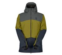 Scott Ultimate Dryo Ripstop, giacca da sci, uomo, grigio/verde L(52) Shadow Grey/Meadow Green
