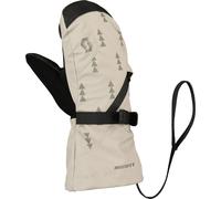 Scott Ultimate Premium Guanti da motoslitta per bambini, grigio-beige, taglia S