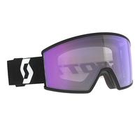 Scott Ambit Ls Photochromic Ski Goggles Nero Light Sensitive Blue Chrome/CAT2-4 Uomo,Donna