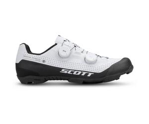 SCOTT Unisex MTB RC Scarpe da Ciclismo, White-Black, 42.5