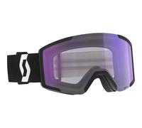 SCOTT Unisex Shield Light Sensitive Skibrille, minerale bianco nero, OneSize