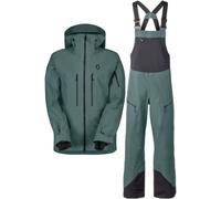 Scott Vertic Ripstop 3L giacca/pantalone shell, uomo, azzurro