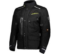 Scott Voyager Dryo, giacca tessile impermeabile 4XL male Nero
