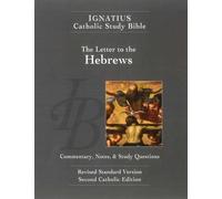 Scott W. Hahn Curtis Mitch Ignatius Catholic Study Bible: Hebrews (Tascabile)