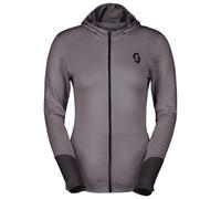 Scott - Pile leggero e traspirante da donna con cappuccio - Hoody W's Defined Light Evening Grey Black per Donne - Taglia M - Nero