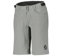 Pantaloncini da ciclismo Trail Flow da donna grigio