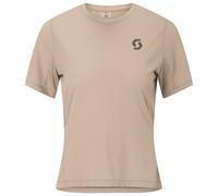 Scott - T-shirt da corsa leggero e traspirante - Endurance LT SS Tee W Toast Beige per Donne in Poliestere Riciclato - Taglia L