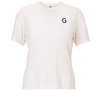 Scott - T-shirt da corsa leggero e traspirante - Endurance LT SS Tee W Cotton White per Donne in Poliestere Riciclato - Taglia L - Bianco