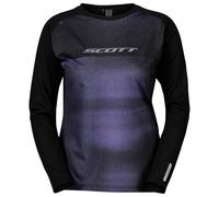 Scott - Women's Tee Trail Tuned L/S - Maglietta da ciclismo M nero/blu