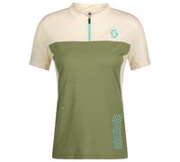 Scott - Women's Tee Trail Vertic Zip S/S - Maglietta da ciclismo L olivia