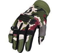 Scott X-Plore Guanti motocross, verde-multicolore, taglia 2XL