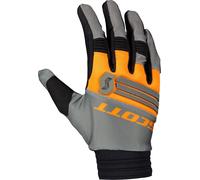 Scott X-Plore Guanti motocross, grigio/arancione, Taglia L