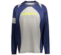 SCOTT X-Plore Maglia Motocross, blu/grigio, 2XL